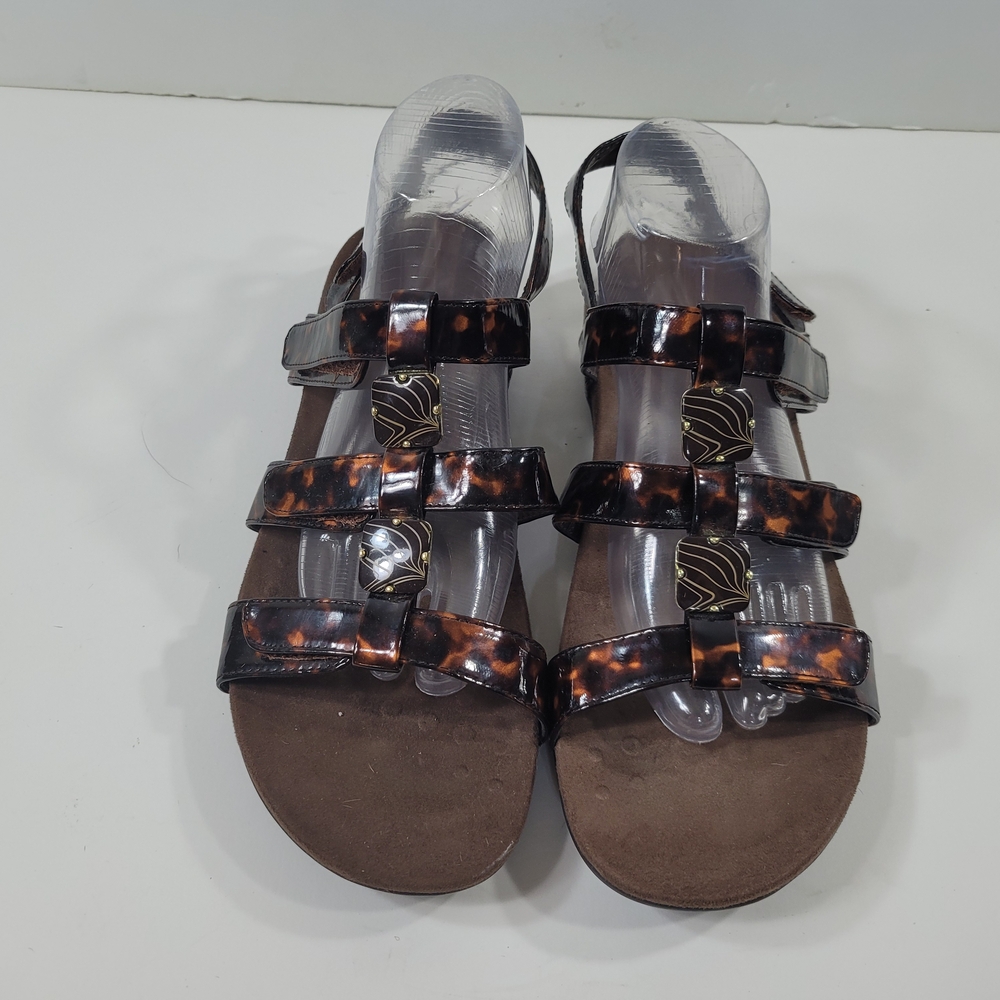 Vionic 44amber Women's Tortoise Shell Strappy Wom… - image 5